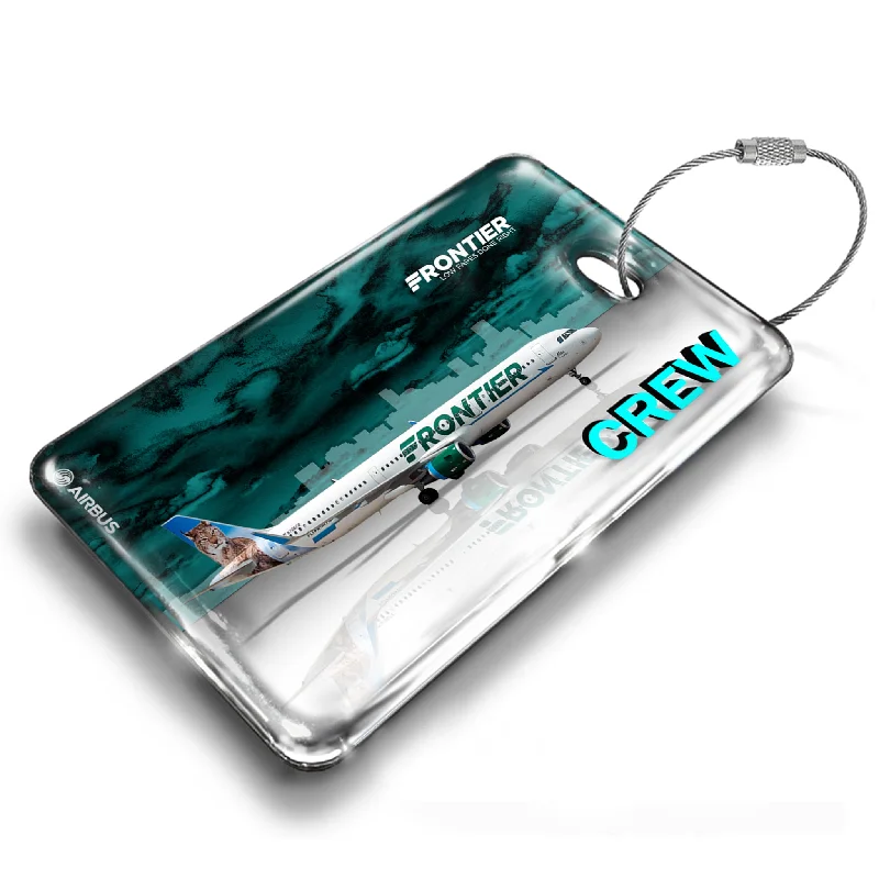 Cartoon-Themed Passport Covers & Wallets for Kids and Young AdultsFrontier Airlines A321 Skyline