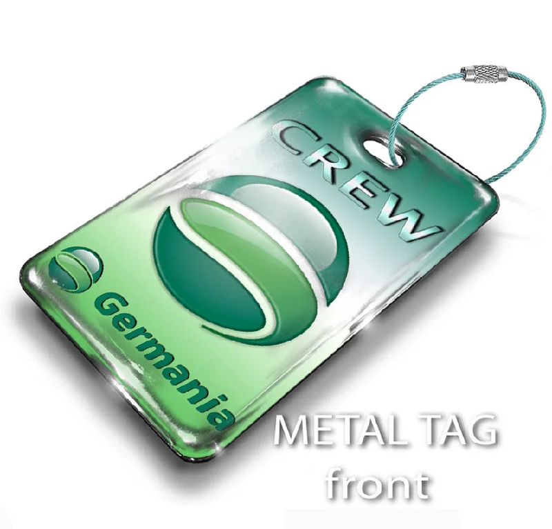 Foldable Passport Covers & Wallets Made of Flexible PVC for Easy StorageGermania Airline New Logo Foldable Passport Covers & Wallets Made of Flexible PVC for Easy StorageGermania Airline New Logo