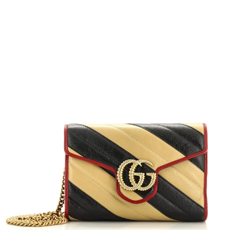 Best money clips for cash and cardsGG Marmont Chain Wallet Diagonal Quilted Leather Mini Best money clips for cash and cardsGG Marmont Chain Wallet Diagonal Quilted Leather Mini