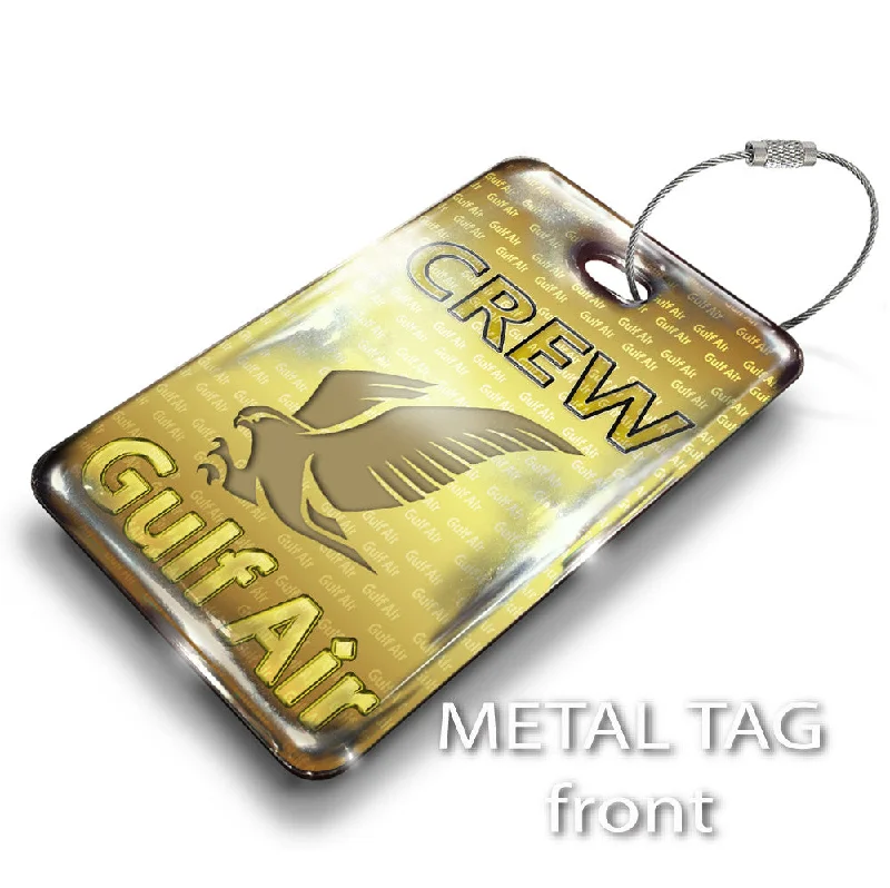 Laser-Cut Metal Passport Covers & Wallets with Geometric Designs for Tech-SavvyGulf Air Logo-GOLD Laser-Cut Metal Passport Covers & Wallets with Geometric Designs for Tech-SavvyGulf Air Logo-GOLD