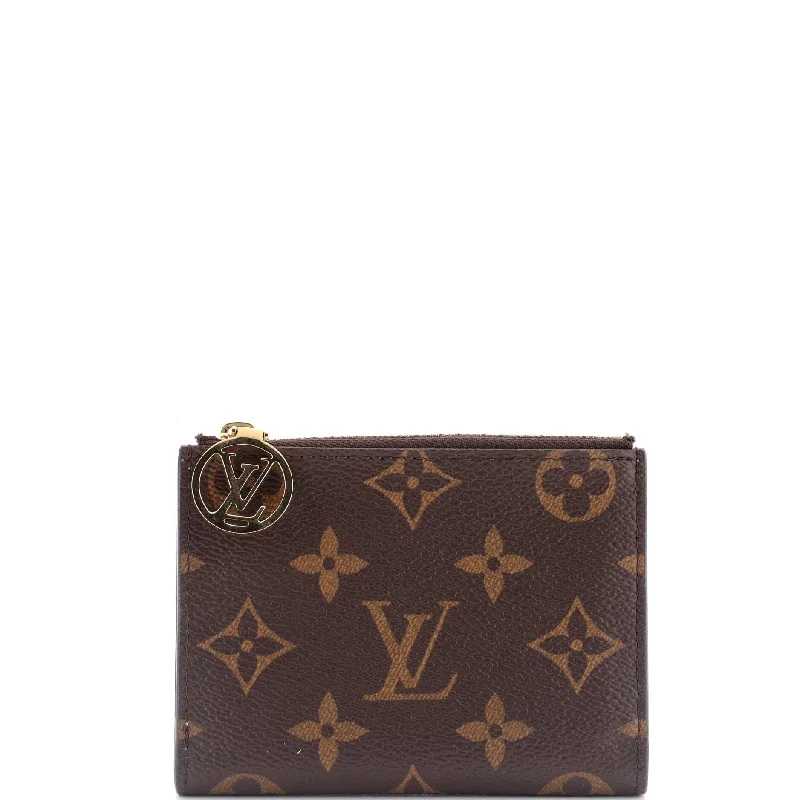 Lightweight money clips for travelLisa Wallet Monogram Canvas