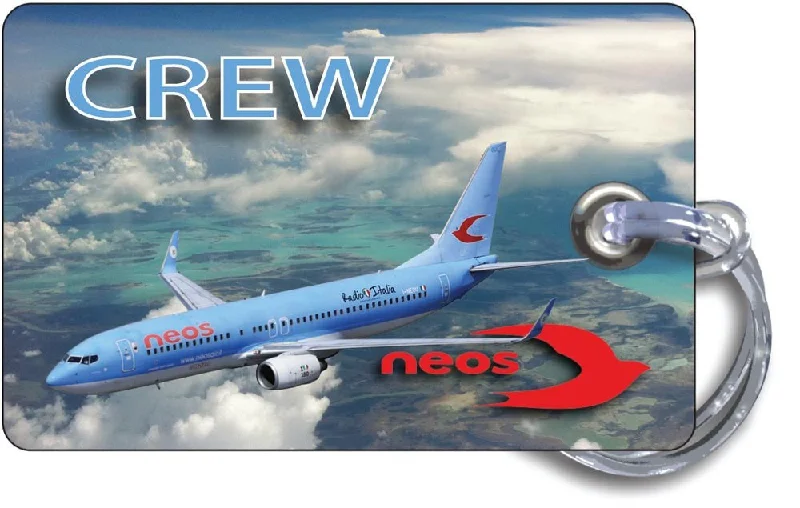 Magnetic-Closure Passport Covers & Wallets for Quick AccessNeos Air Landscape-B737