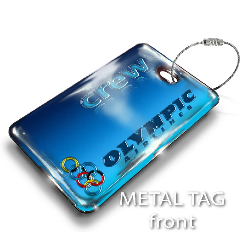 Minimalist Carbon Fiber Passport Covers & Wallets for Modern MenOlympic Air Logo