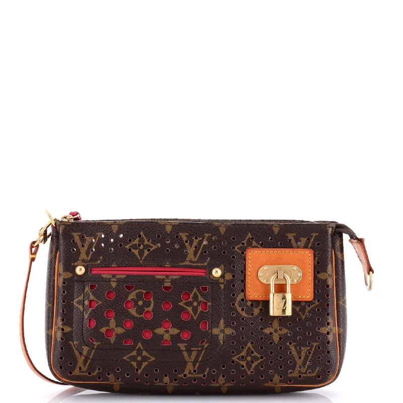 Money clips for holding large amounts of cashPochette Accessoires Perforated Monogram Canvas Money clips for holding large amounts of cashPochette Accessoires Perforated Monogram Canvas
