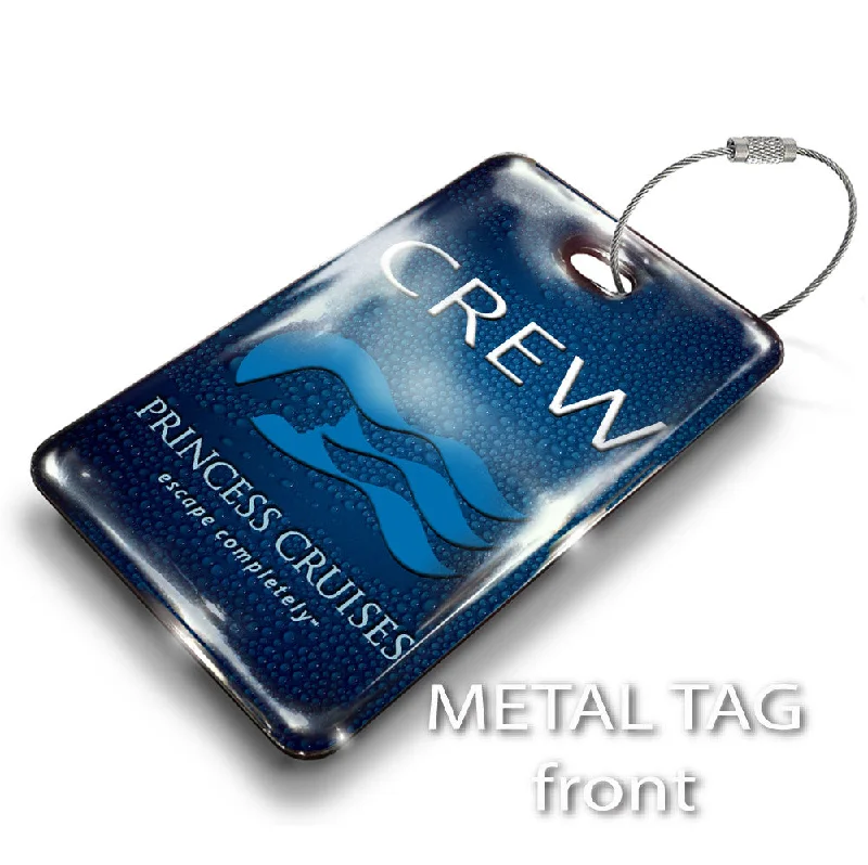 Glittery Sequined Passport Covers & Wallets for Party LoversPrincess Cruises Logo 2 (CREW)