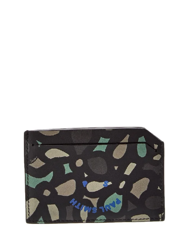 Money clips for women with sleek designsPS Paul Smith Leather Card Holder