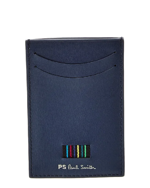 Stainless steel money clips for durabilityPS Paul Smith Leather Card Holder