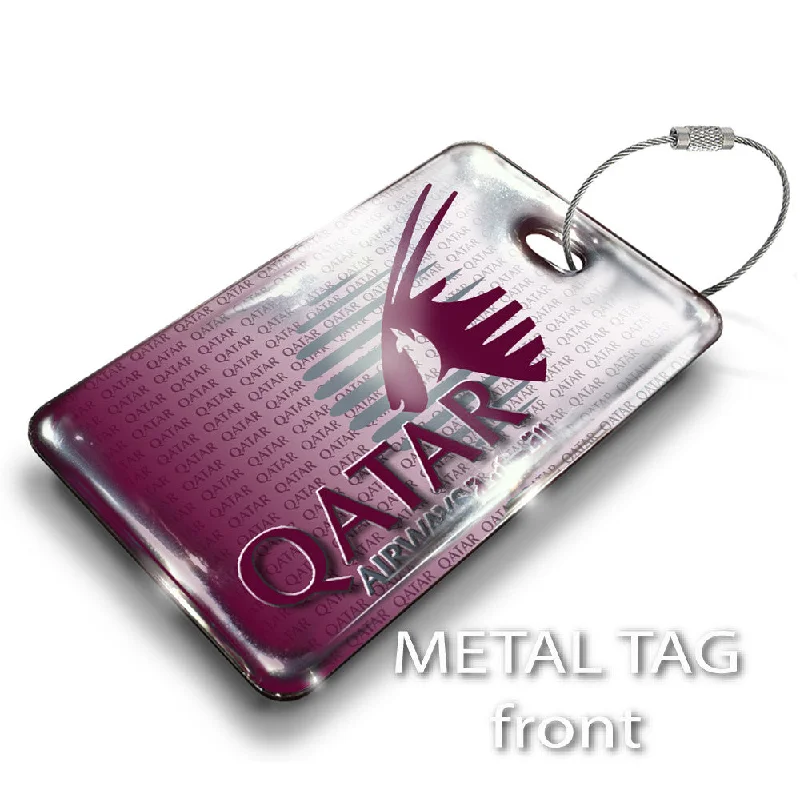 Laser-Cut Metal Passport Covers & Wallets with Geometric Designs for Tech-SavvyQatar Airways Logo 1 (NO CREW) Laser-Cut Metal Passport Covers & Wallets with Geometric Designs for Tech-SavvyQatar Airways Logo 1 (NO CREW)
