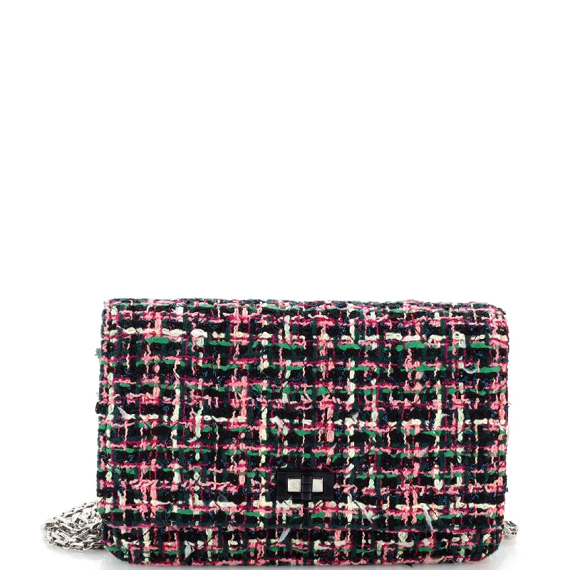 Money clips with RFID protectionReissue 2.55 Wallet on Chain Quilted Tweed