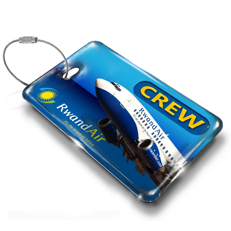 Animal-Print Passport Covers & Wallets for Trendy FashionistasRwandair B737 Blue