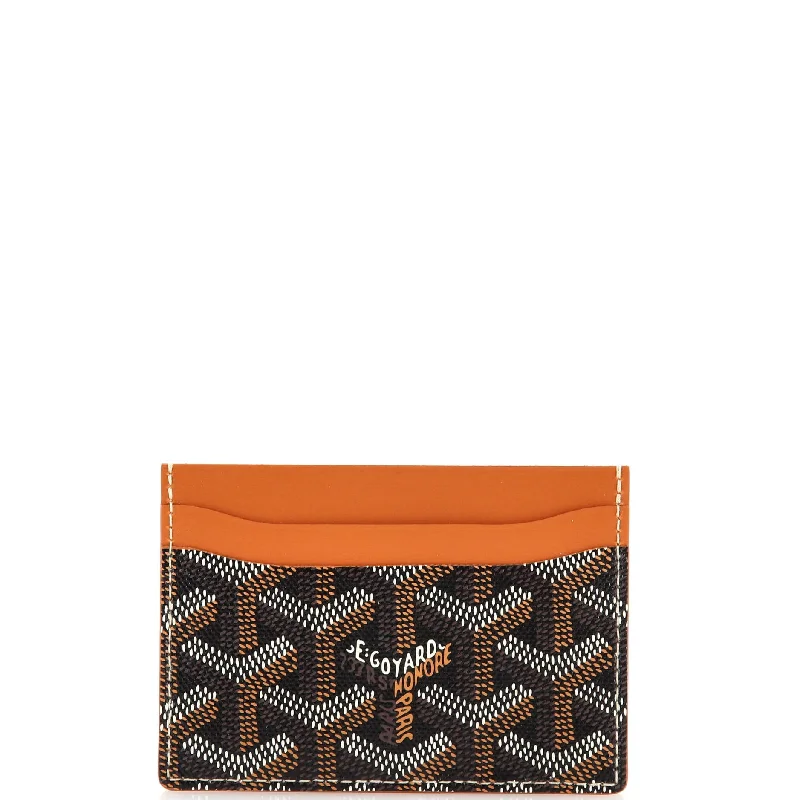 Eco-friendly money clips made from sustainable materialsSaint Sulpice Card Holder Coated Canvas