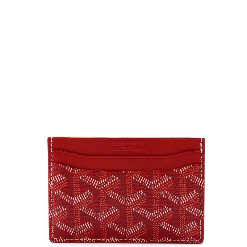 Money clips for holding large amounts of cashSaint Sulpice Card Holder Coated Canvas