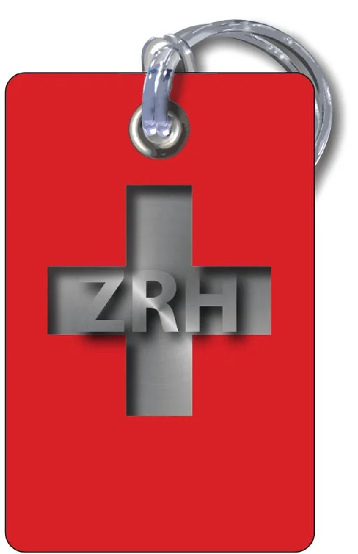 Foldable Passport Covers & Wallets Made of Flexible PVC for Easy StorageSwiss Flag Portrait-ZRH Foldable Passport Covers & Wallets Made of Flexible PVC for Easy StorageSwiss Flag Portrait-ZRH