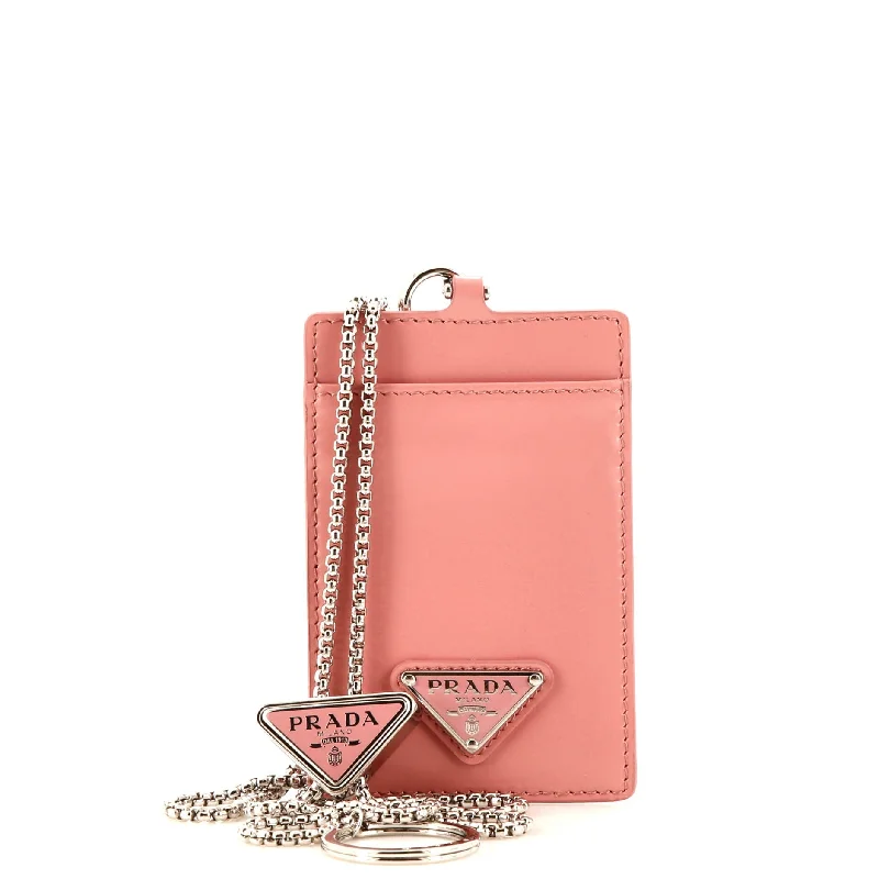 Best money clips for cash and cardsTriangle Logo Card Holder Chain Lanyard Brushed Leather Best money clips for cash and cardsTriangle Logo Card Holder Chain Lanyard Brushed Leather