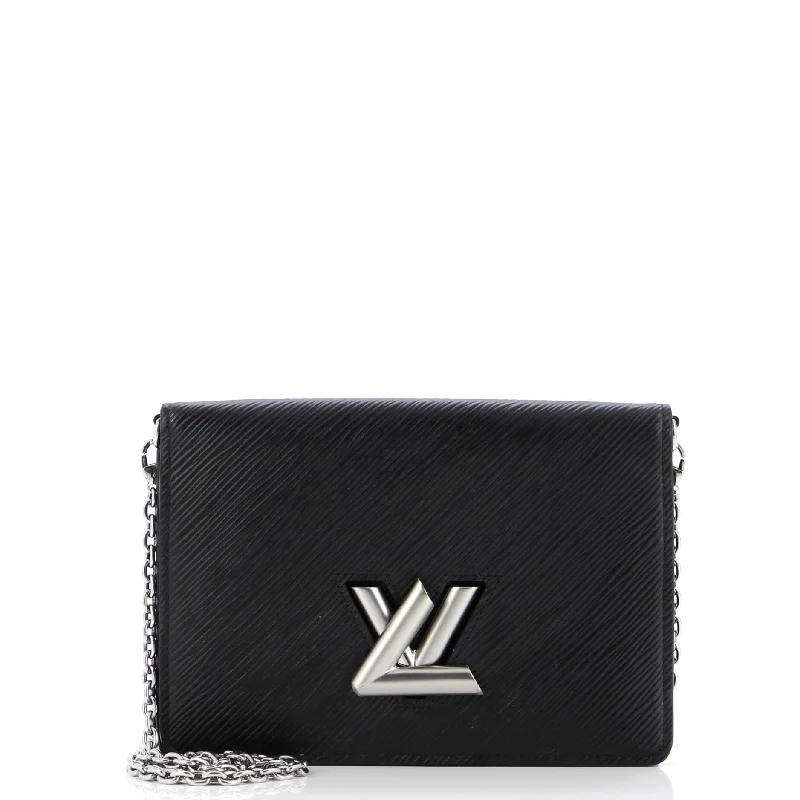 Vintage-style money clips for collectorsTwist Belt Wallet on Chain Epi Leather