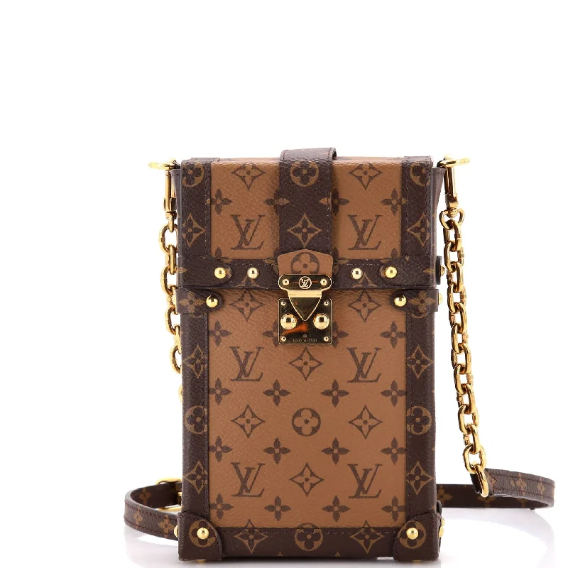 Money clips for women with sleek designsVertical Trunk Pochette Reverse Monogram Canvas Money clips for women with sleek designsVertical Trunk Pochette Reverse Monogram Canvas