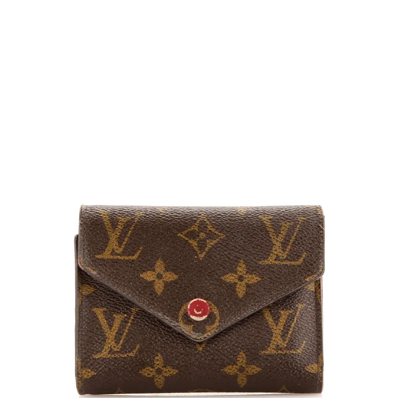 Luxury leather money clips with card slotsVictorine Wallet Monogram Canvas