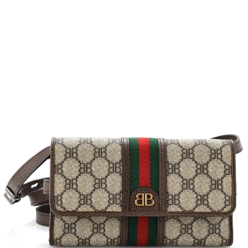 Vintage-style money clips for collectorsx Gucci The Hacker Wallet on Strap BB Coated Canvas Vintage-style money clips for collectorsx Gucci The Hacker Wallet on Strap BB Coated Canvas