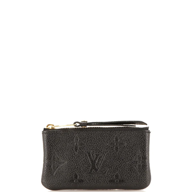 Money clips with built-in bottle openersZip Key Pouch Monogram Empreinte Leather